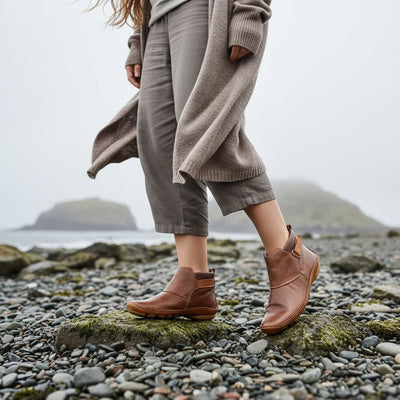 Amaris | Komfortable og elegante ankelstøvler for vinteren - Jaxel & Jess