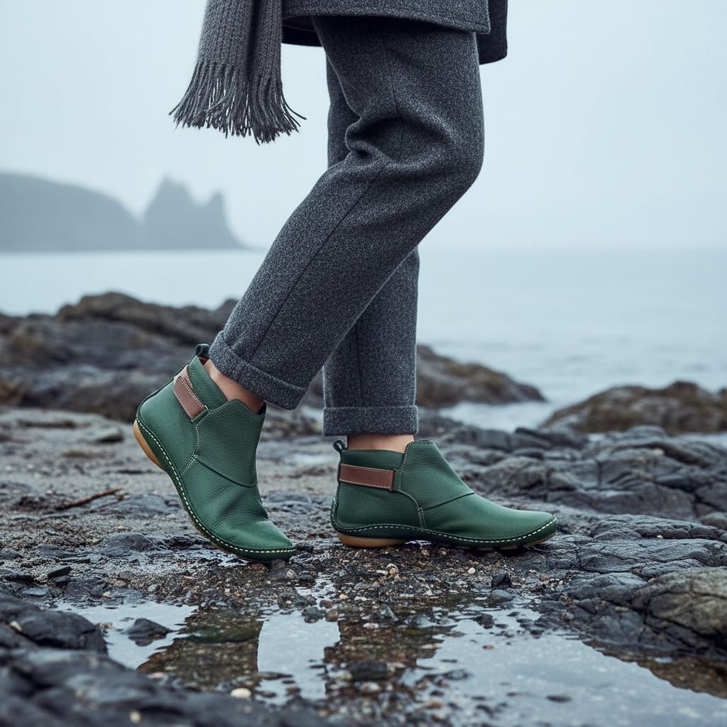 Amaris | Komfortable og elegante ankelstøvler for vinteren - Jaxel & Jess