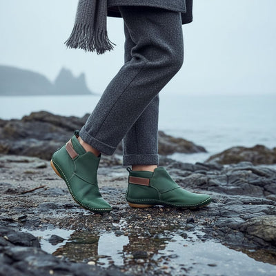 Amaris | Komfortable og elegante ankelstøvler for vinteren - Jaxel & Jess