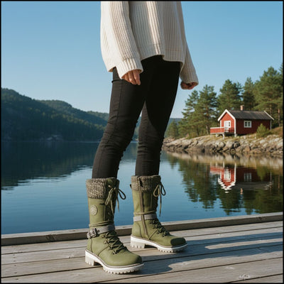 Carolina – Sidelang glidelås Twist - støvler - Jaxel & Jess