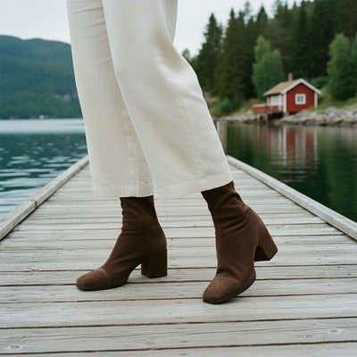 Ana – Elegante og Komfortable Hælastøvler - Jaxel & Jess