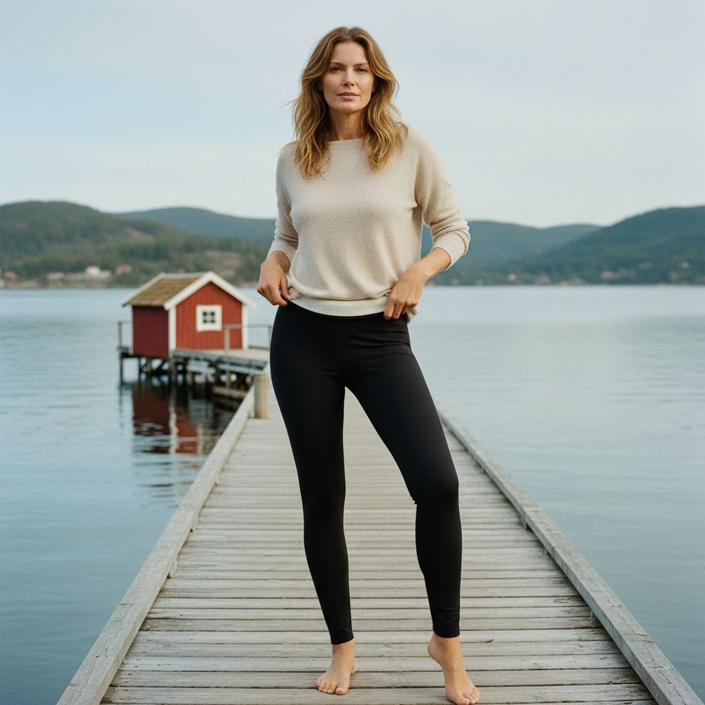 Eldrid - Termiske Fôrede Leggings - Jaxel & Jess