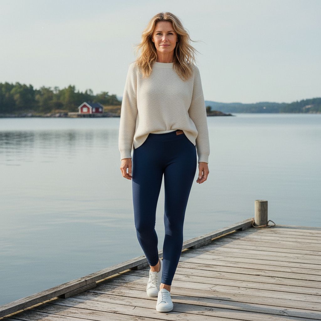 Eldrid - Termiske Fôrede Leggings - Jaxel & Jess