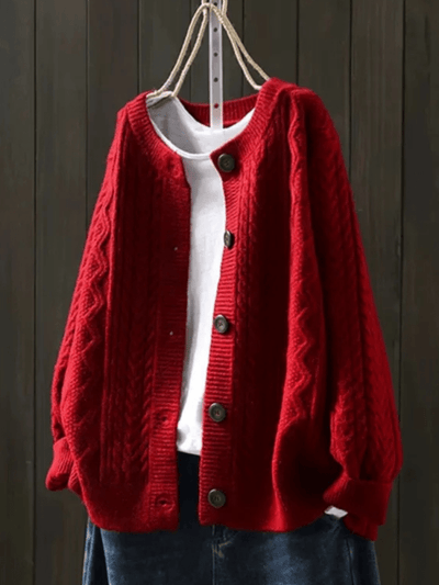 Margaux™ Kabel Cardigan - Jaxel & Jess