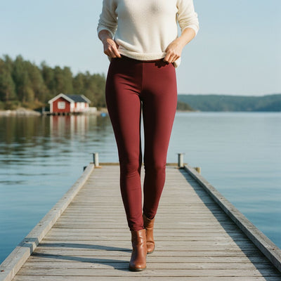 Eldrid - Termiske Fôrede Leggings - Jaxel & Jess