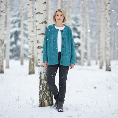 Margaux™ Kabel Cardigan - Jaxel & Jess