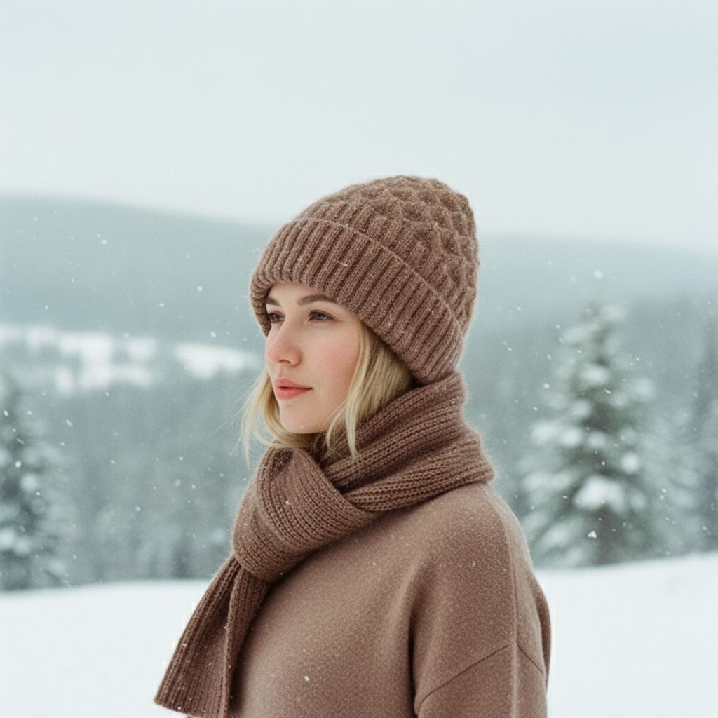 Abelina – Integrert hørselvern Vindbestandig lue skjerf - Jaxel & Jess