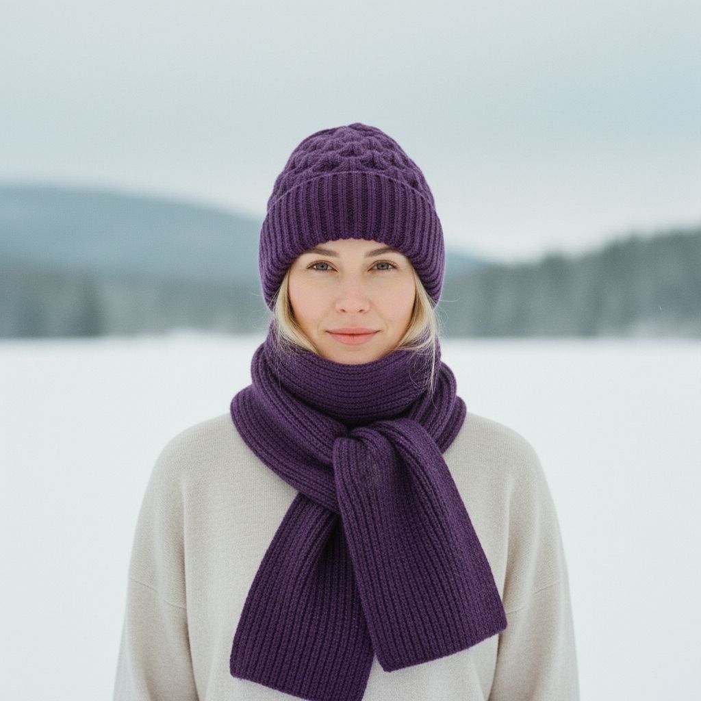 Abelina – Integrert hørselvern Vindbestandig lue skjerf - Jaxel & Jess