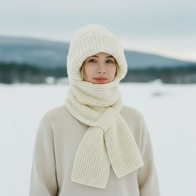 Abelina – Integrert hørselvern Vindbestandig lue skjerf - Jaxel & Jess