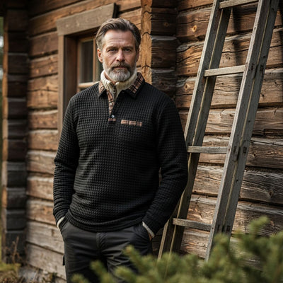 CASEY | ELEGANT PULLOVER FOR MENN - Jaxel & Jess