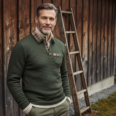 CASEY | ELEGANT PULLOVER FOR MENN - Jaxel & Jess