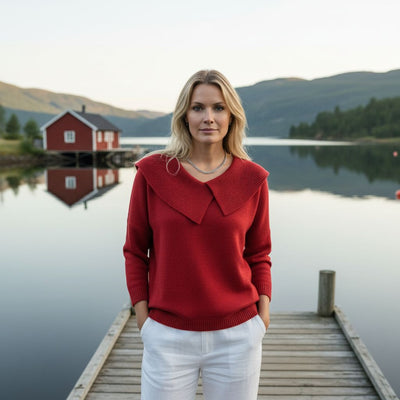 Lucia | Maglia Calda con Colletto Morbido - Jaxel & Jess