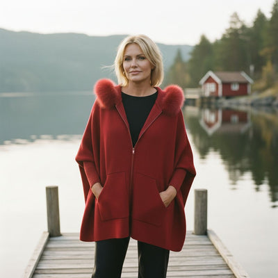 Élise™ | Chic & Komfortabel Vinterkappe - Jaxel & Jess