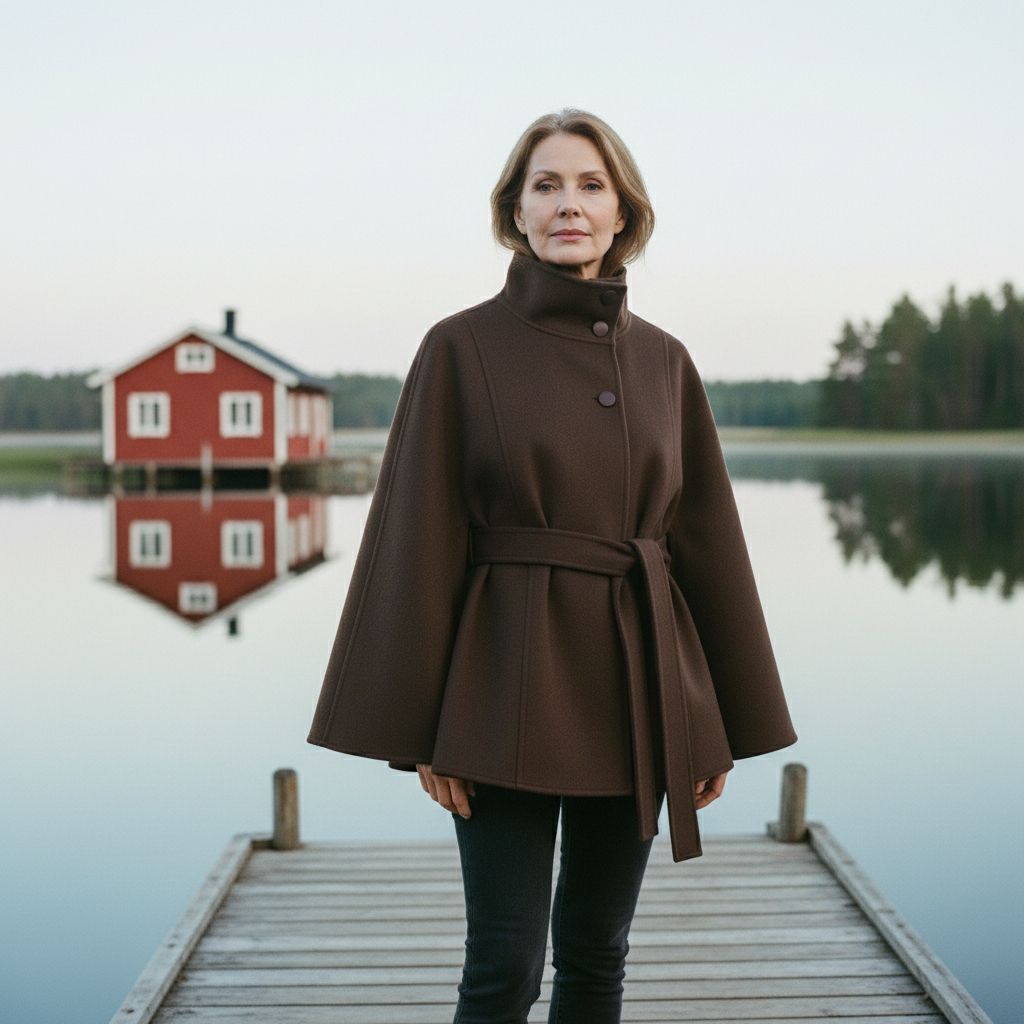 Nordlys Kappe | Cape med belte - Jaxel & Jess