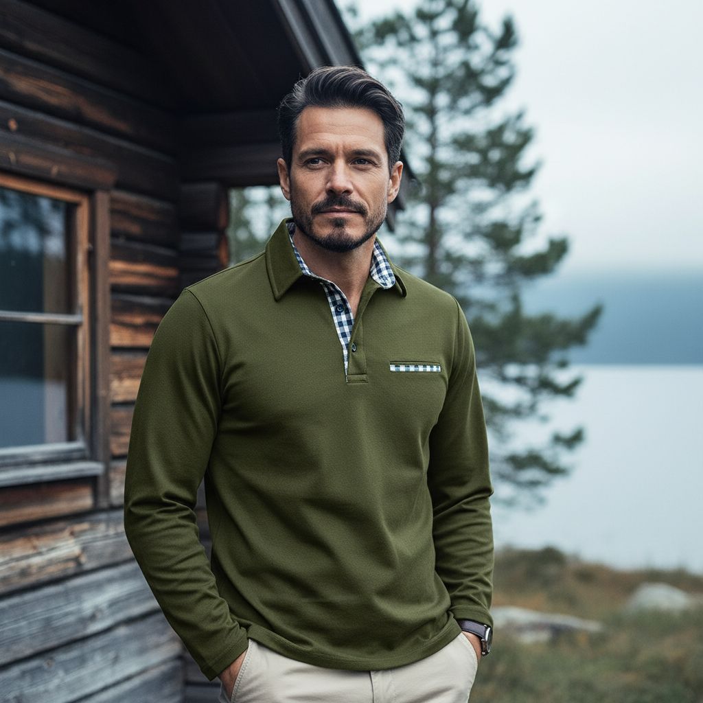 Verner | Langermet poloskjorte - Jaxel & Jess