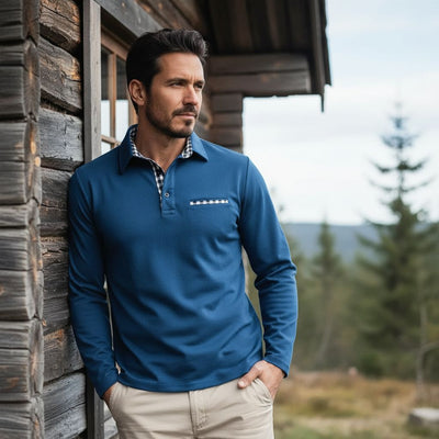 Verner | Langermet poloskjorte - Jaxel & Jess