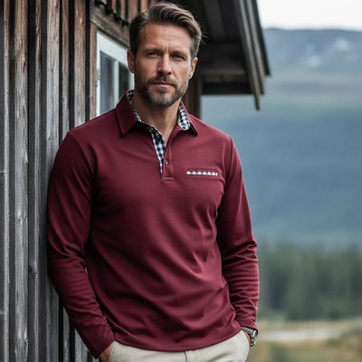 Verner | Langermet poloskjorte - Jaxel & Jess