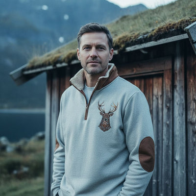 Casper | Genser med Hjortedetalj - Jaxel & Jess