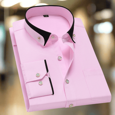 Adalbert | Klassisk bomullsskjorte med lange ermer