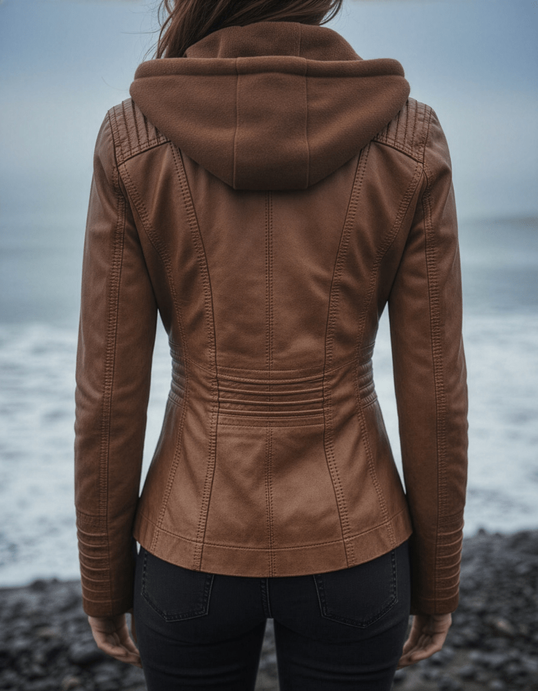 Monika | Robust og elegant skinnjakke - Jaxel & Jess