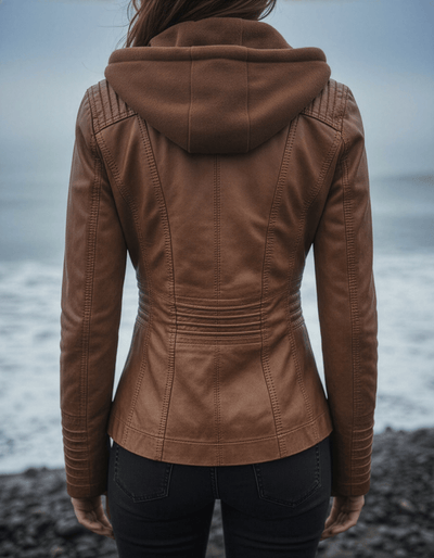 Monika | Robust og elegant skinnjakke - Jaxel & Jess