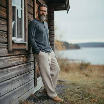 DUMONT LYON | BUKSER FOR MENN MED KOMFORTABEL PASSFORM - Jaxel & Jess