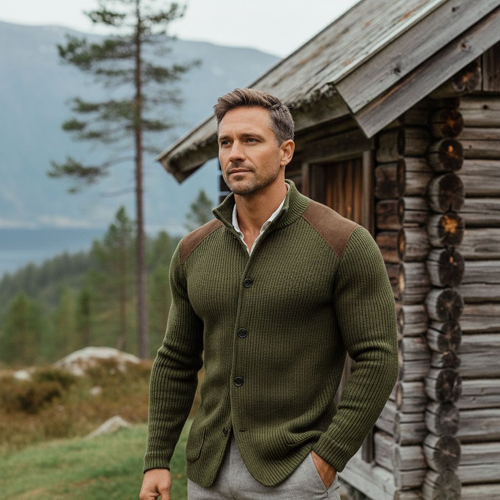 ROSSI ROMA | BLÅSER I STRUKTURERT STRIKK - Jaxel & Jess