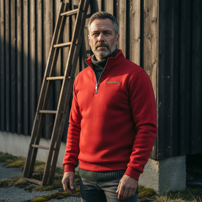 Adrien™ - Uformell fleecegenser for menn - Jaxel & Jess