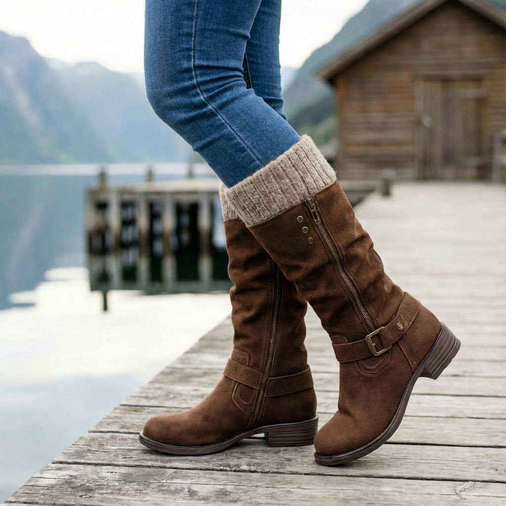 Gloria | Varme og Elegante Vinterstøvler - Jaxel & Jess