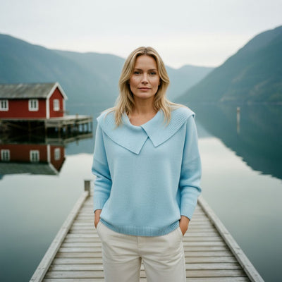Lucia | Maglia Calda con Colletto Morbido - Jaxel & Jess