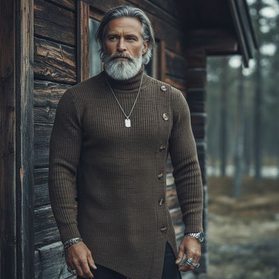 Elite Ribbestrikket Herregenser - Jaxel & Jess