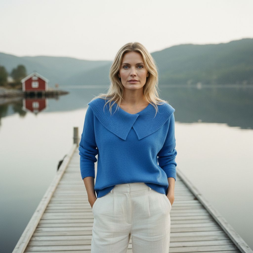 Lucia | Maglia Calda con Colletto Morbido - Jaxel & Jess