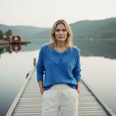 Lucia | Maglia Calda con Colletto Morbido - Jaxel & Jess