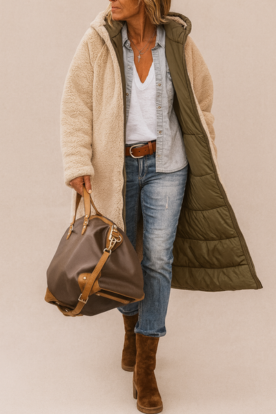 Sasha | Elegant Reversibel Kåpe
