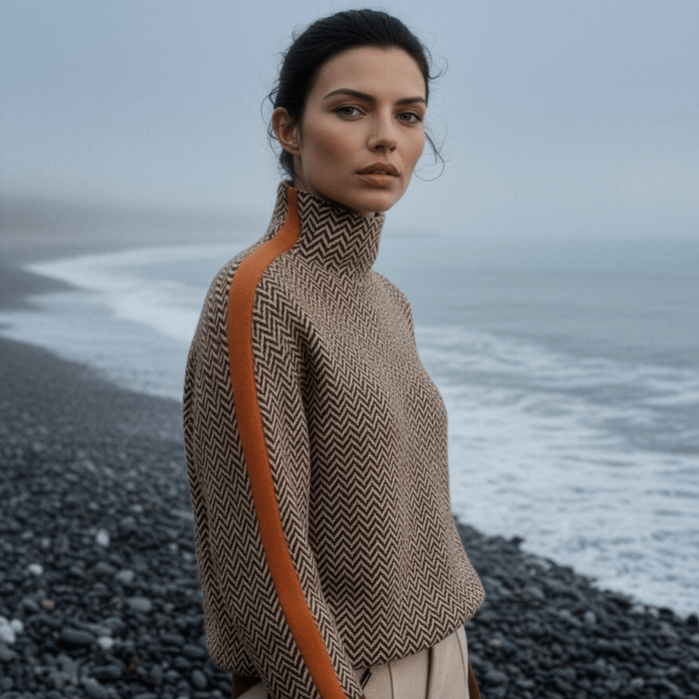 Martina™ | Genser med høy krage - Jaxel & Jess