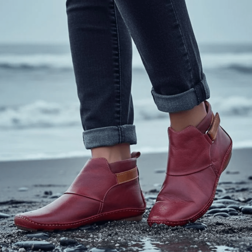 Amaris | Komfortable og elegante ankelstøvler for vinteren - Jaxel & Jess