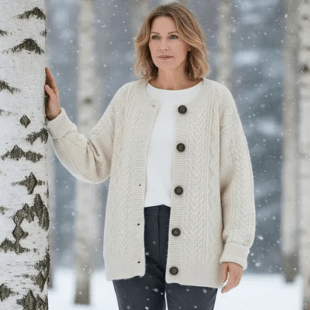 Margaux™ Kabel Cardigan - Jaxel & Jess