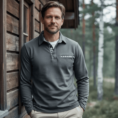 Verner | Langermet poloskjorte - Jaxel & Jess