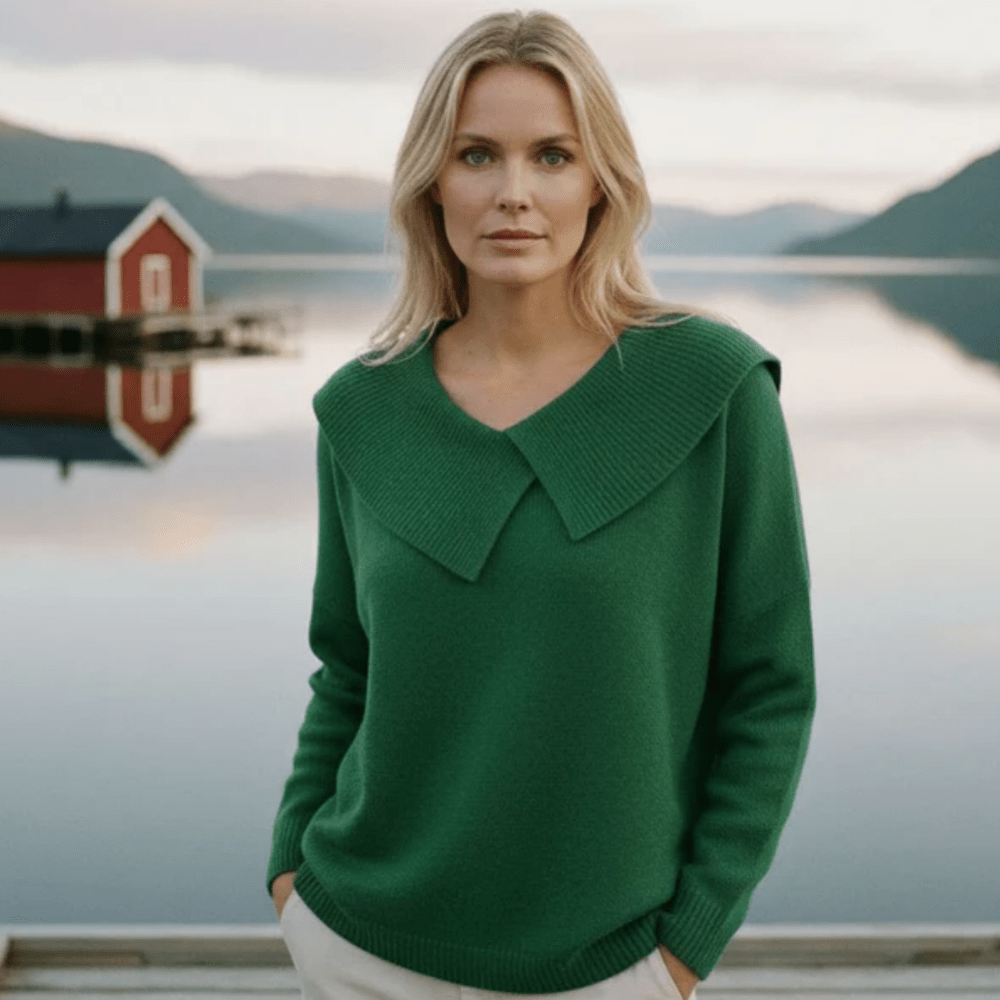 Lucia | Maglia Calda con Colletto Morbido - Jaxel & Jess