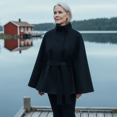 Nordlys Kappe | Cape med belte - Jaxel & Jess