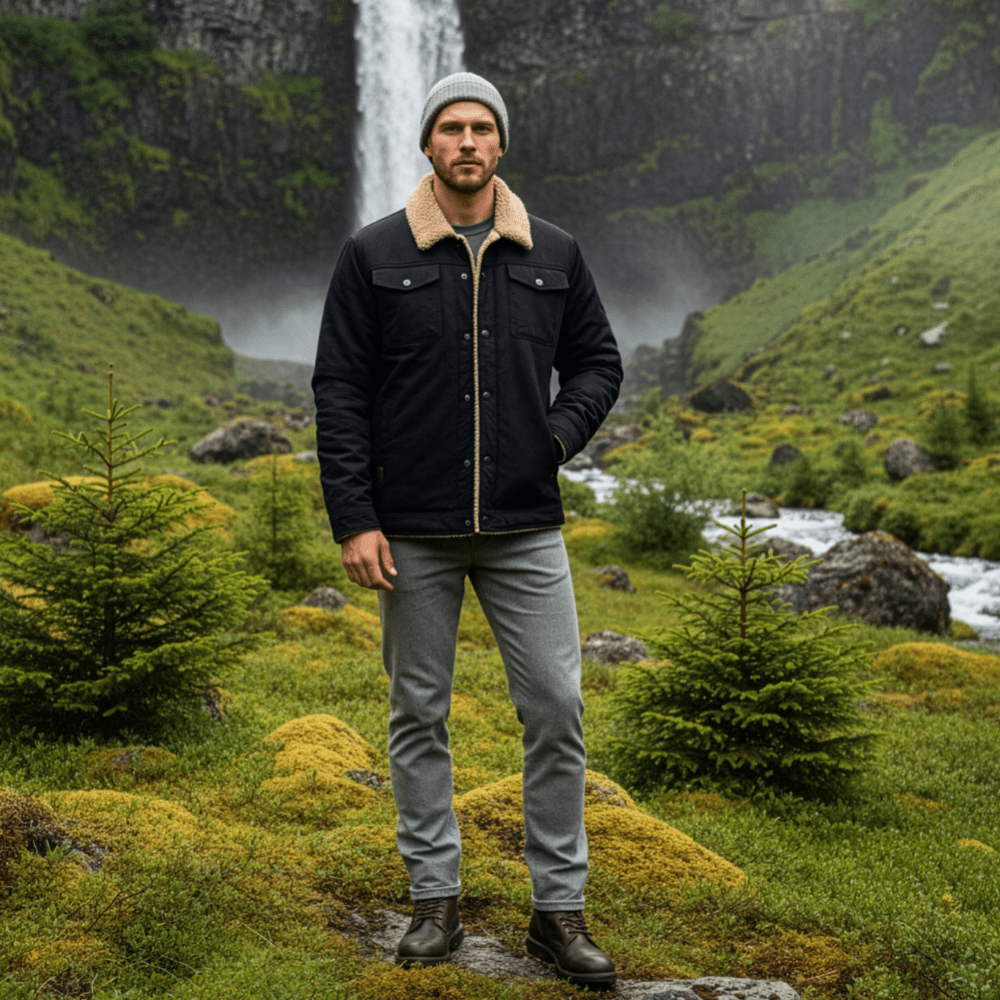 Nicolas | Varm og stilig bomberjakke til høsten - Jaxel & Jess