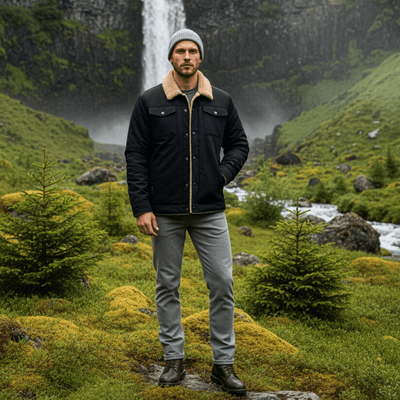 Nicolas | Varm og stilig bomberjakke til høsten - Jaxel & Jess