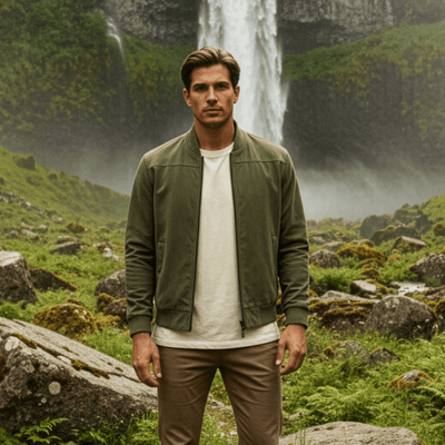 Christian™ - Klassisk Myk Bomberjakke - Jaxel & Jess