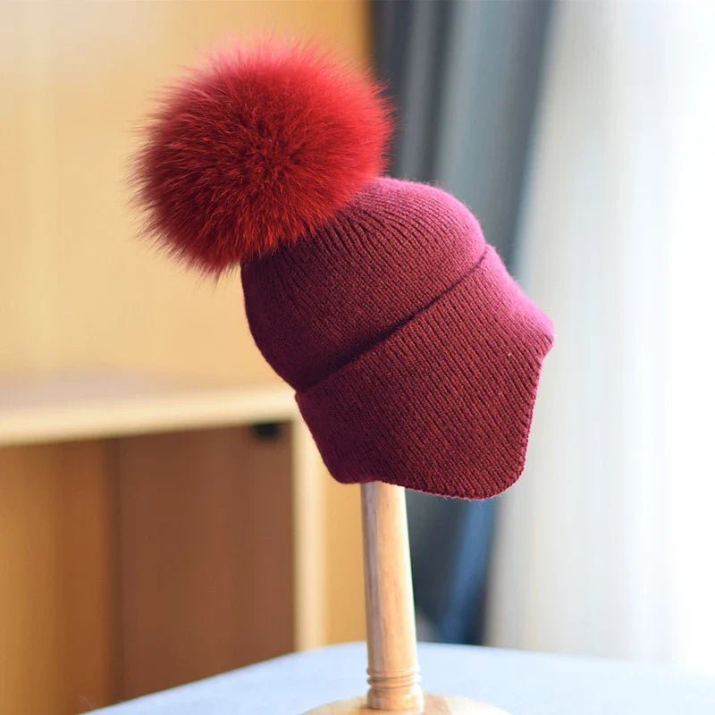 Alpine Pom Beanie - Jaxel & Jess