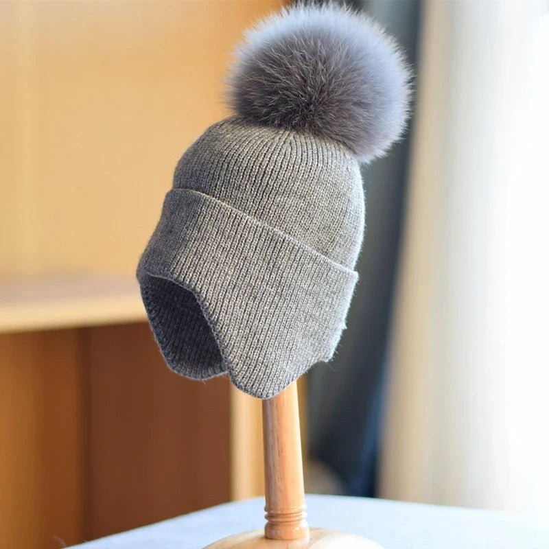 Alpine Pom Beanie - Jaxel & Jess