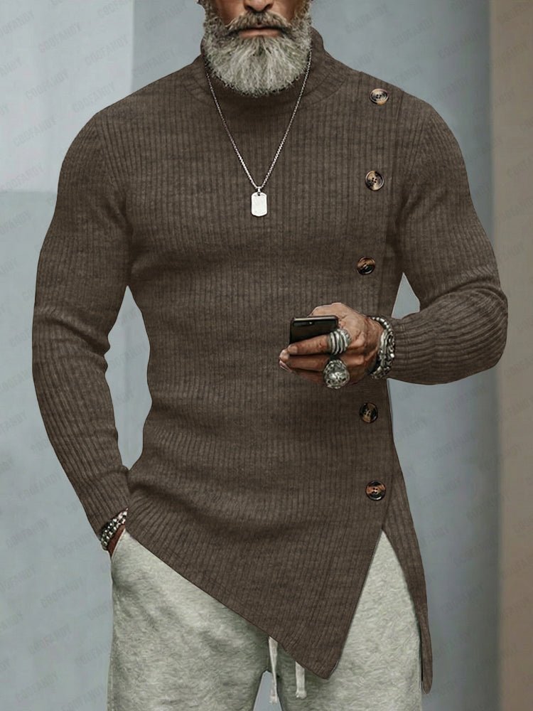 Elite Ribbestrikket Herregenser - Jaxel & Jess