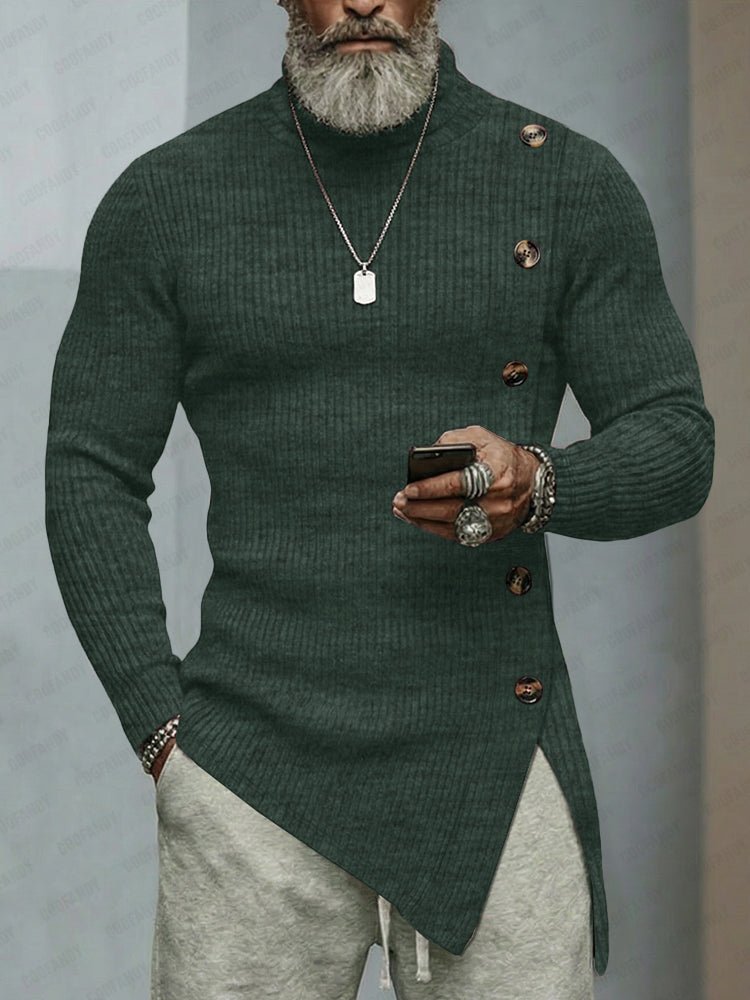 Elite Ribbestrikket Herregenser - Jaxel & Jess