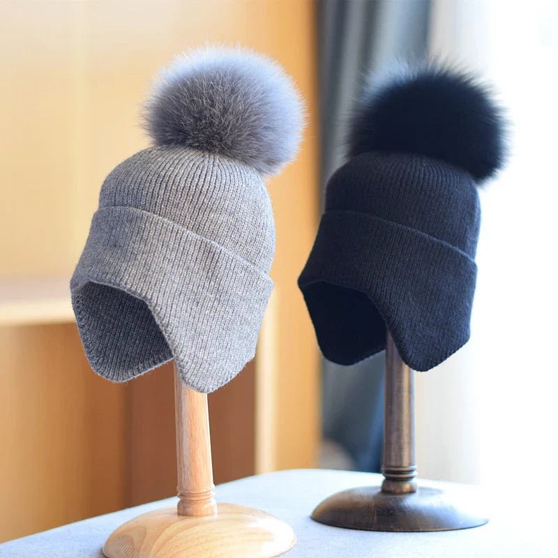 Alpine Pom Beanie - Jaxel & Jess